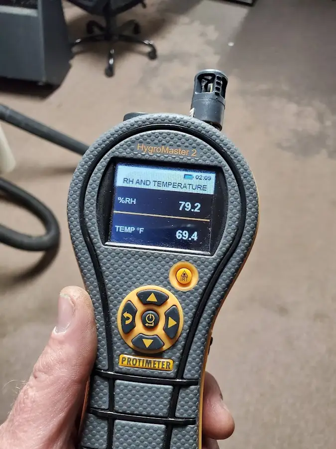 Moisture meter humidity assessment for Mold Remediation & Removal in Abington